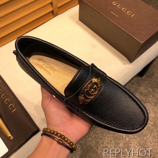 Gucci 2020 Mens Leather Loafer