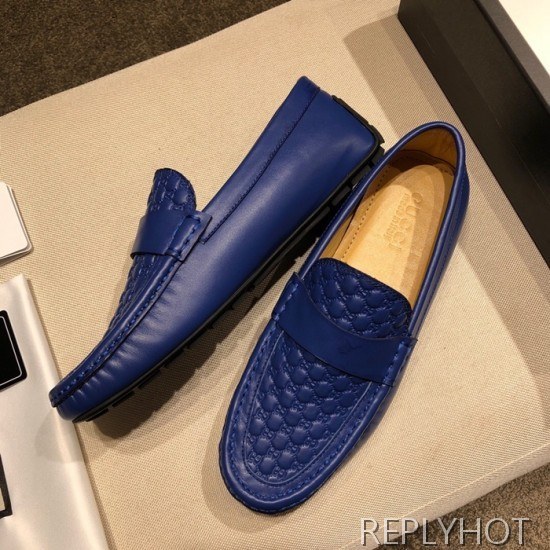 Gucci 2020 Mens Leather Loafer