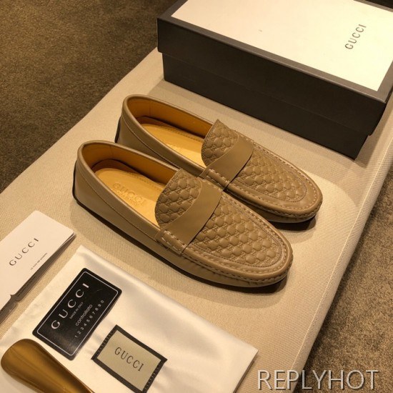 Gucci 2020 Mens Leather Loafer
