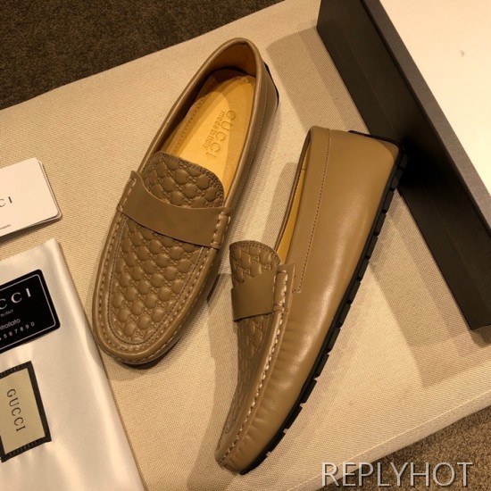 Gucci 2020 Mens Leather Loafer