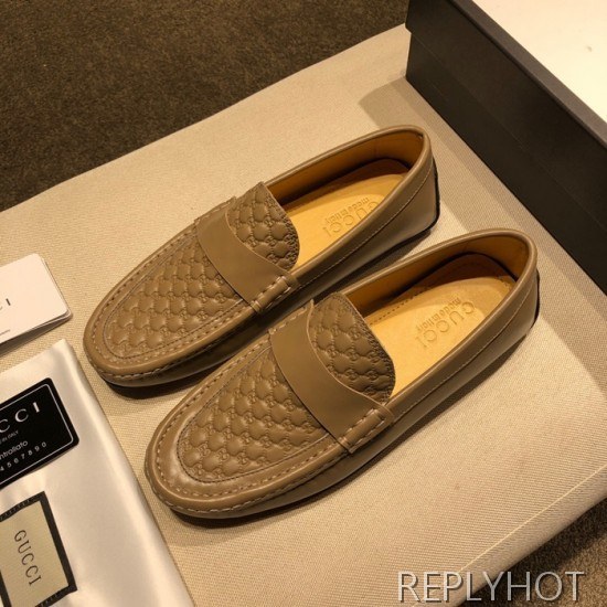 Gucci 2020 Mens Leather Loafer