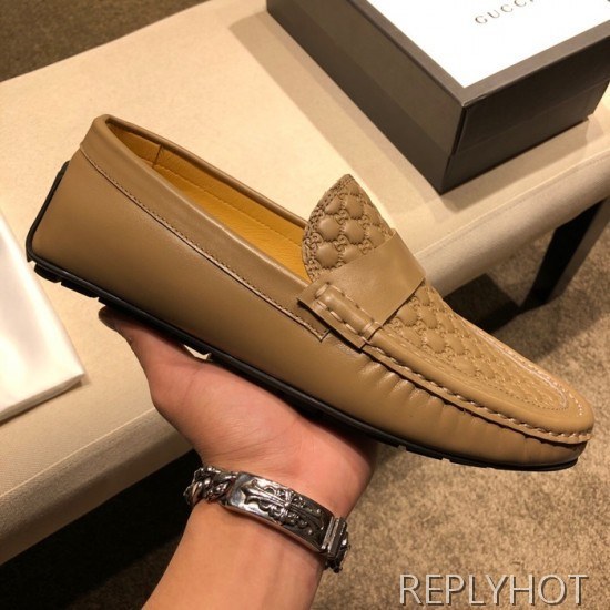 Gucci 2020 Mens Leather Loafer