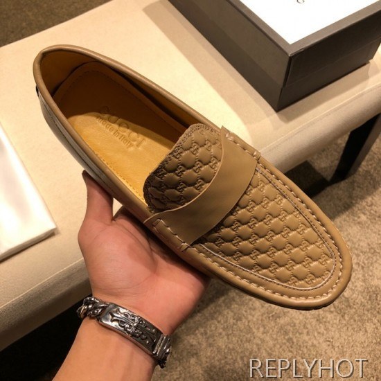 Gucci 2020 Mens Leather Loafer