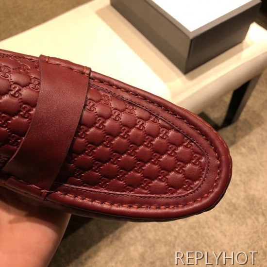 Gucci 2020 Mens Leather Loafer
