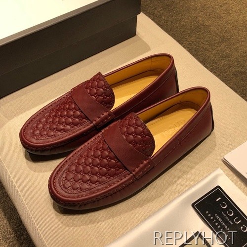 Gucci 2020 Mens Leather Loafer