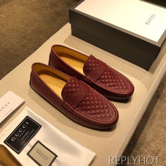 Gucci 2020 Mens Leather Loafer