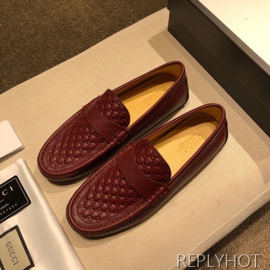 Gucci 2020 Mens Leather Loafer