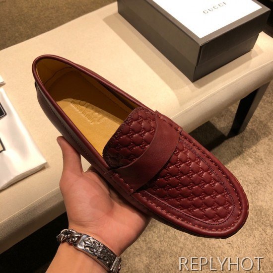 Gucci 2020 Mens Leather Loafer