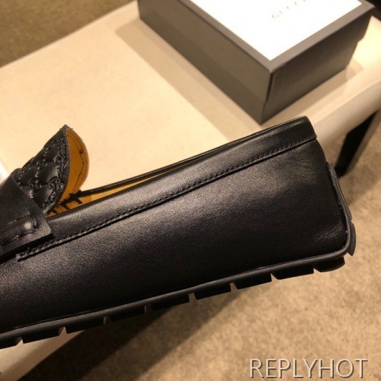 Gucci 2020 Mens Leather Loafer