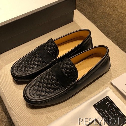 Gucci 2020 Mens Leather Loafer