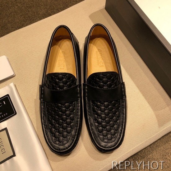 Gucci 2020 Mens Leather Loafer