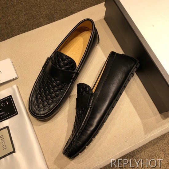 Gucci 2020 Mens Leather Loafer