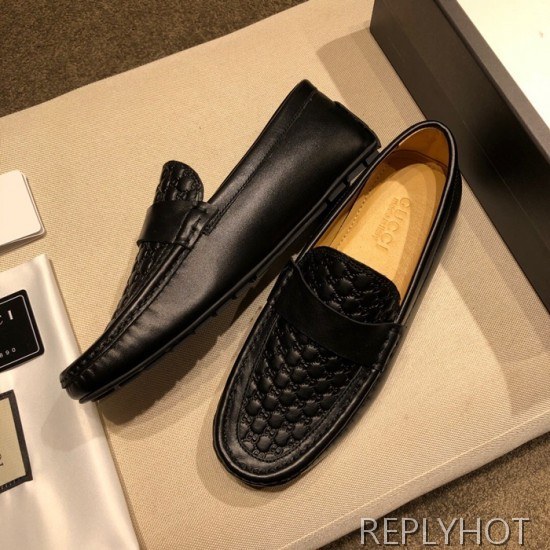 Gucci 2020 Mens Leather Loafer