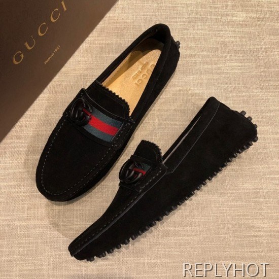 Gucci 2020 Mens Leather Loafer