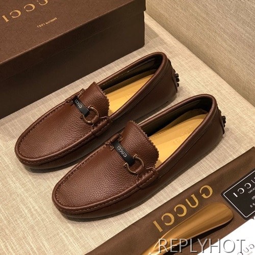 Gucci 2020 Mens Leather Loafer