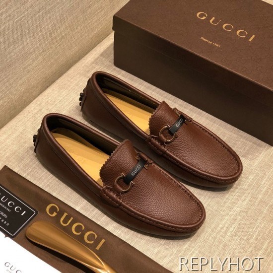 Gucci 2020 Mens Leather Loafer