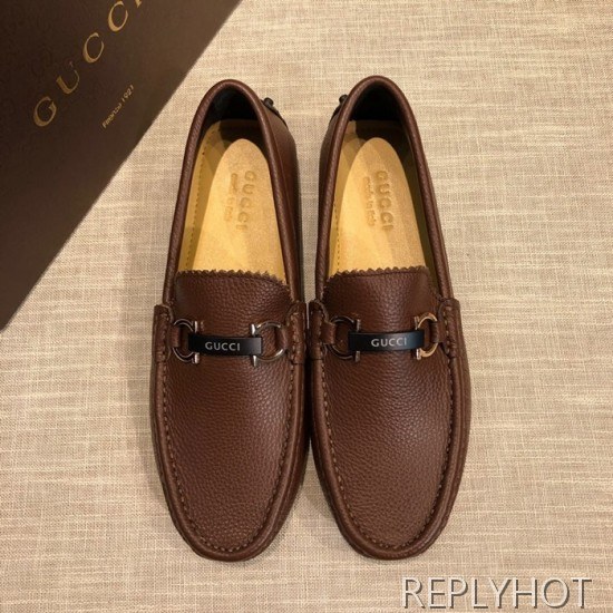 Gucci 2020 Mens Leather Loafer