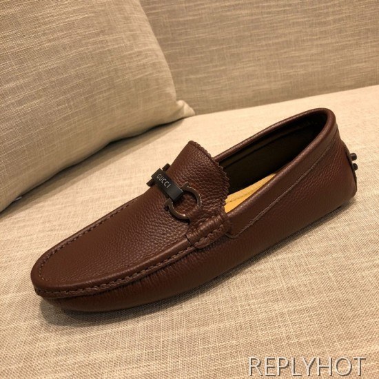 Gucci 2020 Mens Leather Loafer