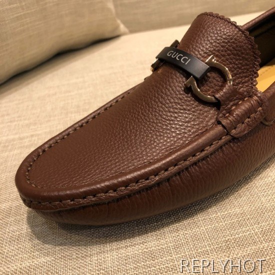 Gucci 2020 Mens Leather Loafer
