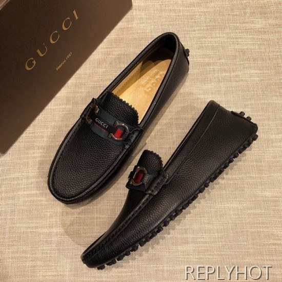 Gucci 2020 Mens Leather Loafer