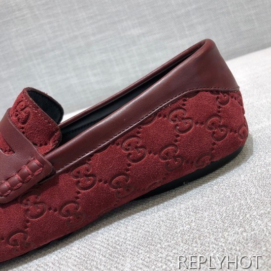 Gucci 2020 Mens Leather Loafer