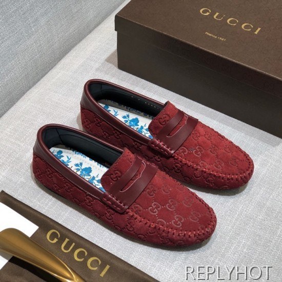 Gucci 2020 Mens Leather Loafer