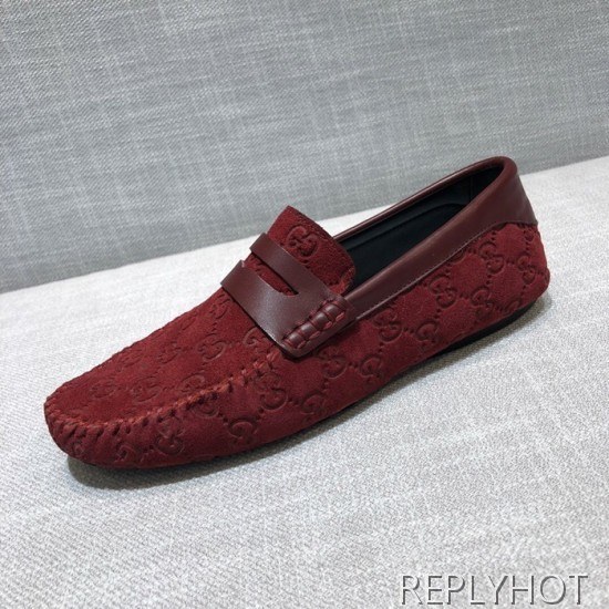Gucci 2020 Mens Leather Loafer