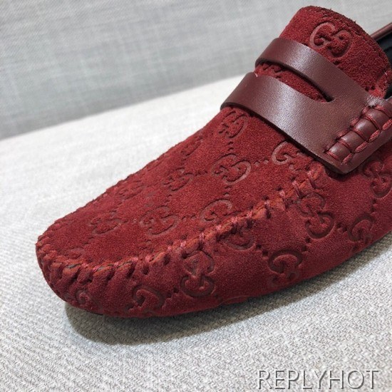 Gucci 2020 Mens Leather Loafer