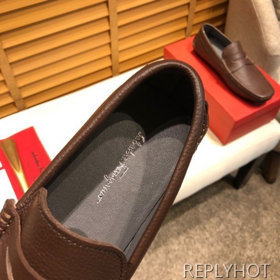 Ferragamo  2020 Mens Leather Loafer