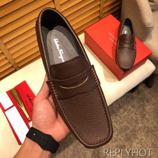 Ferragamo  2020 Mens Leather Loafer
