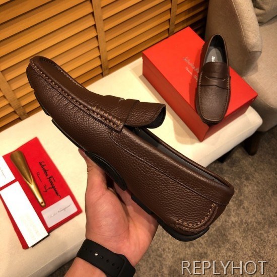 Ferragamo  2020 Mens Leather Loafer