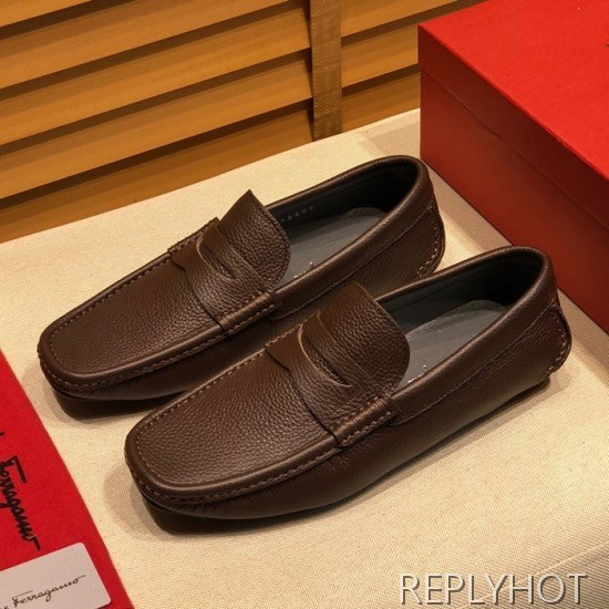 Ferragamo  2020 Mens Leather Loafer