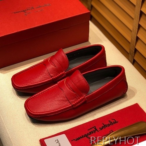Ferragamo  2020 Mens Leather Loafer
