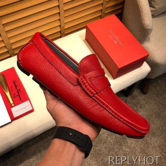 Ferragamo  2020 Mens Leather Loafer