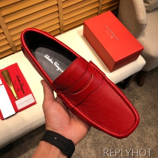 Ferragamo  2020 Mens Leather Loafer