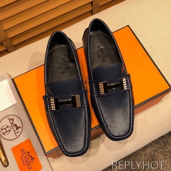 Hermes 2020 Mens Leather Loafer