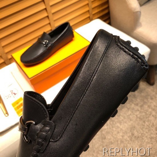 Hermes 2020 Mens Leather Loafer