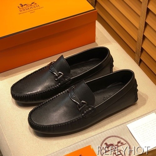 Hermes 2020 Mens Leather Loafer