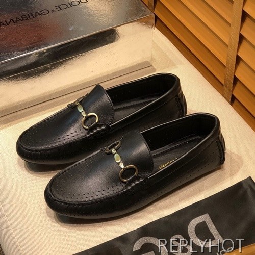 Dolce&Gabbana 2020 Mens Leather Loafer