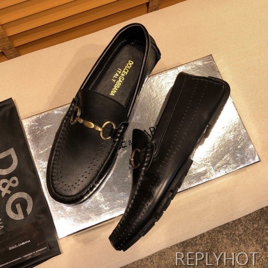 Dolce&Gabbana 2020 Mens Leather Loafer