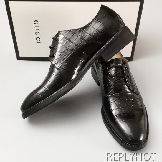 [업 신상]Gucci 2020 Mens Leather Oxford Shoes