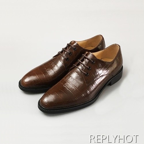 [업 신상]Gucci 2020 Mens Leather Oxford Shoes