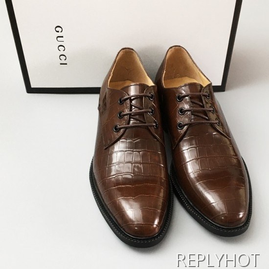 [업 신상]Gucci 2020 Mens Leather Oxford Shoes