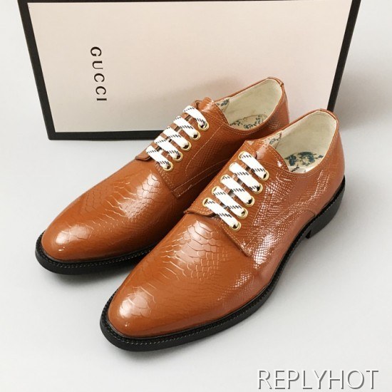[업 신상]Gucci 2020 Mens Leather Oxford Shoes