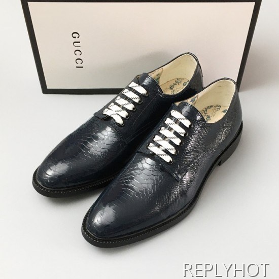 [업 신상]Gucci 2020 Mens Leather Oxford Shoes