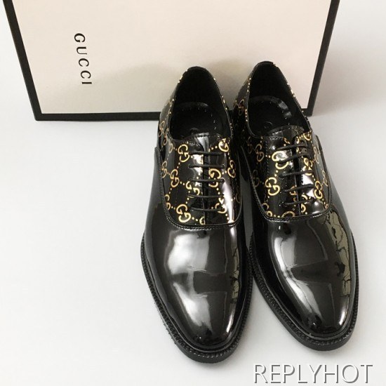 [업 신상]Gucci 2020 Mens Leather Oxford Shoes