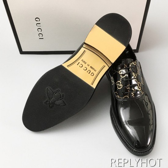 [업 신상]Gucci 2020 Mens Leather Oxford Shoes