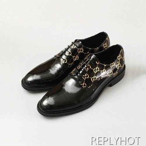 [업 신상]Gucci 2020 Mens Leather Oxford Shoes