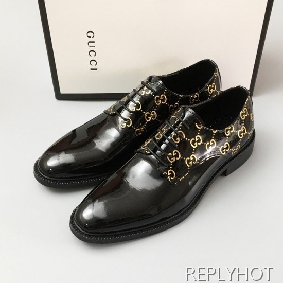 [업 신상]Gucci 2020 Mens Leather Oxford Shoes