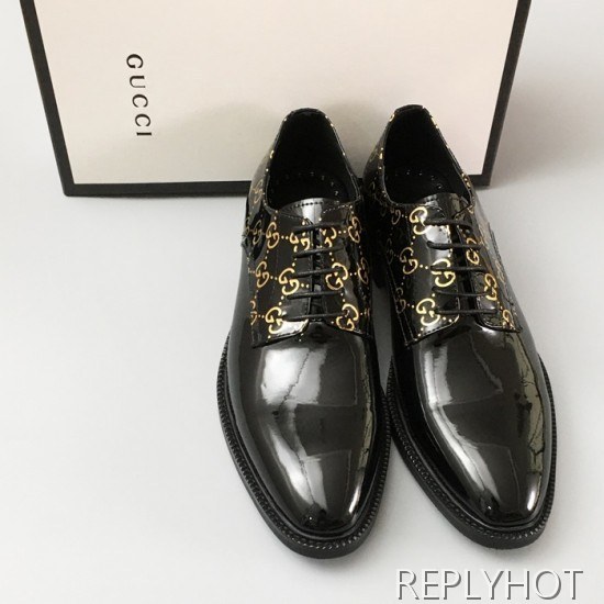 [업 신상]Gucci 2020 Mens Leather Oxford Shoes